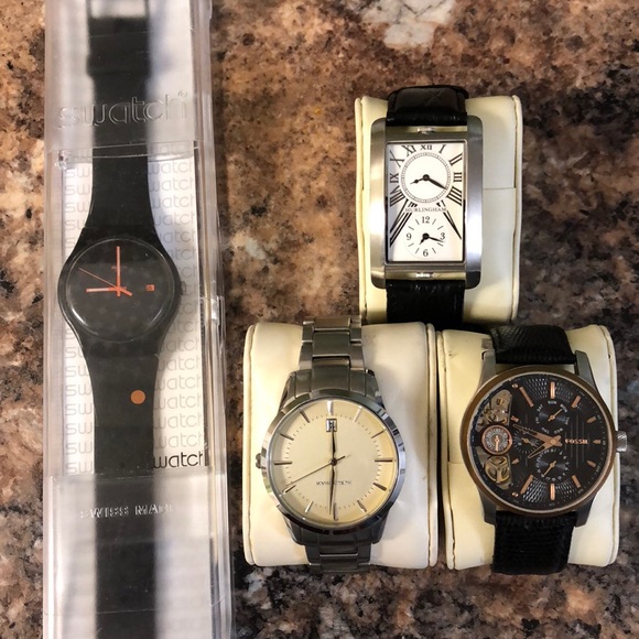 Fossil, Swatch Swiss made, Hurlingham’s